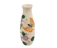 Ceramic Vase Butterfly