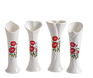 Mini White Flower Vase