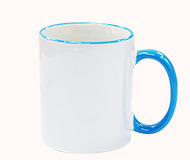 Handle Mugs-Light Blue