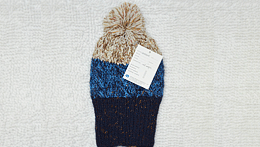 Knitted Hat with POM POM Fashion