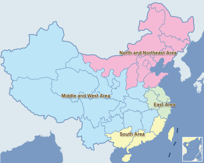 Map of China