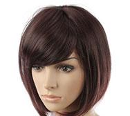 Short Human Hair Full Lace Wig (BWLW-410)